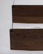 Stedge Shelf (80 cm) | Smoked Oak
