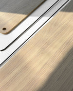 Stedge Shelf (80 cm) | White Pigmented Oak