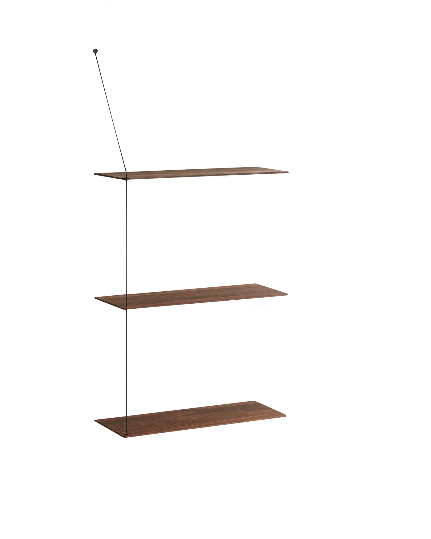 Stedge Shelf (60 cm) | Smoked Oak (3 Shelves)