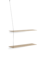 Stedge Shelf (80 cm) | White Pigmented Oak