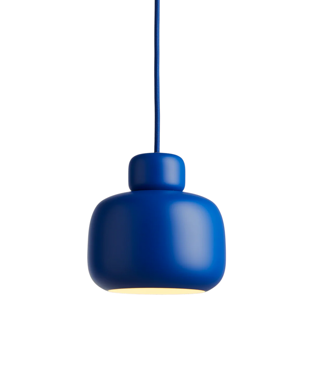 Stone Pendant (Small) | Cobalt Blue