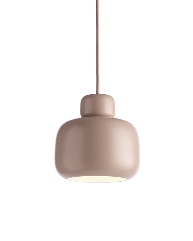 Stone Pendant (Small) | Dusty Rose