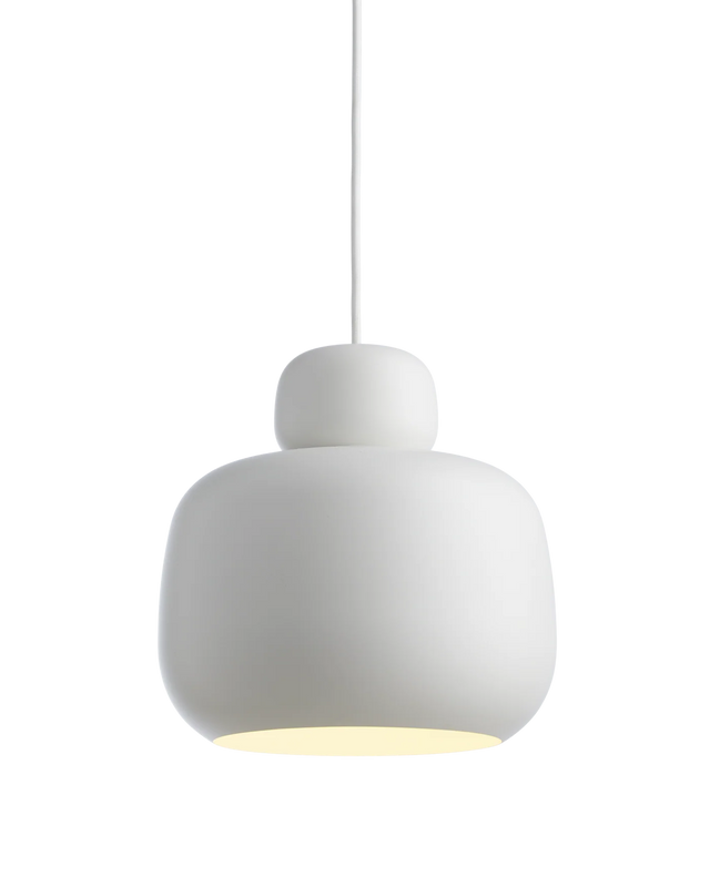 Stone Pendant (Large) | White
