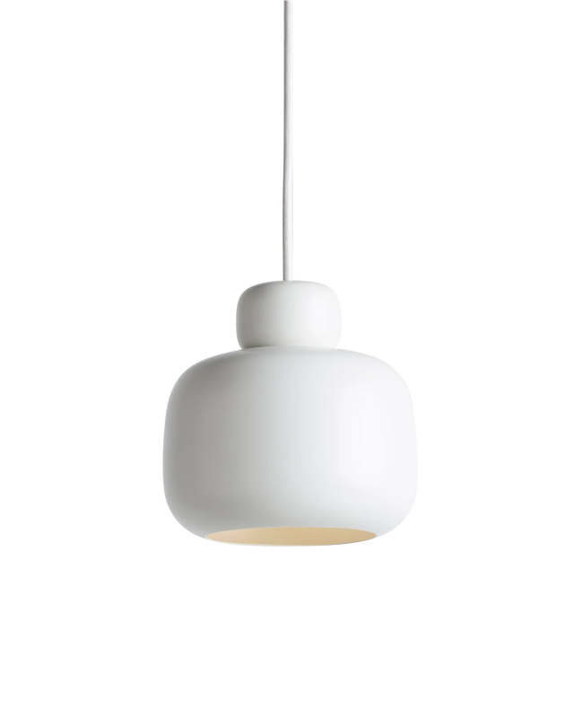 Stone Pendant (Small) | White