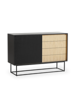Virka Sideboard (High) | Oak/Black