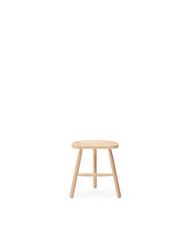 Puccio Wooden Low Stool