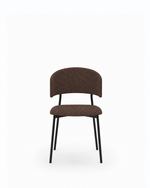 Wrap Steel Chair | Black & Brown