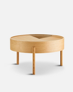 Arc Coffee Table (66 cm) - Oiled Oak<br><a href="https://wouddesign.com/products/arc-coffee-table-oiled-oak" style="font-size:12px; text-decoration:none;">WOUD</a>