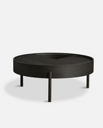 Arc Coffee Table (89 cm) - Black<br><a href="https://wouddesign.com/products/arc-coffee-table-89-cm-black" style="font-size:12px; text-decoration:none;">WOUD</a>