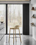 Mono Counter Chair | White Pigmented Laquered Oak