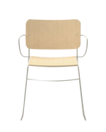Button Down Chair with Arms