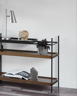 Tray Shelf (Low) | Walnut | Style 7