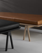 Level Daybed｜Cognac/Oak