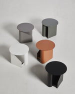 Top view of Sentrum Side Table – flat surface in round shape.