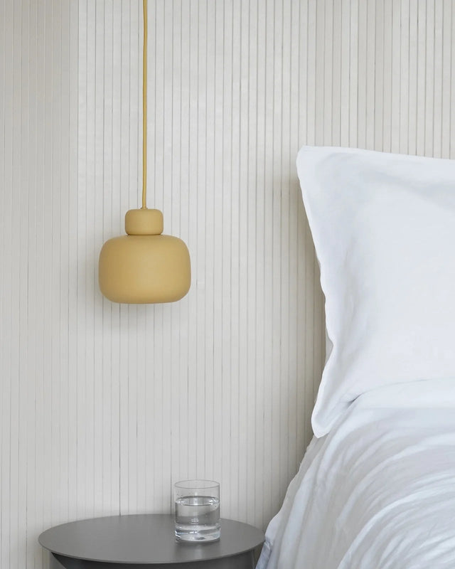 Stone Pendant (Small) | Mustard