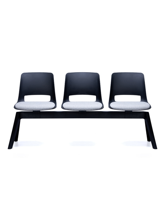 Unica 3 Seat Beam ‘Alta’ Leg
